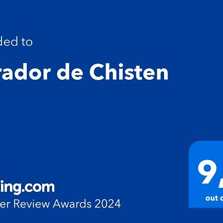 Mirador De Chisten Gistaín Exteriör bild
